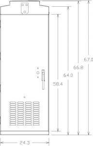 Gabinete 332 para controlador